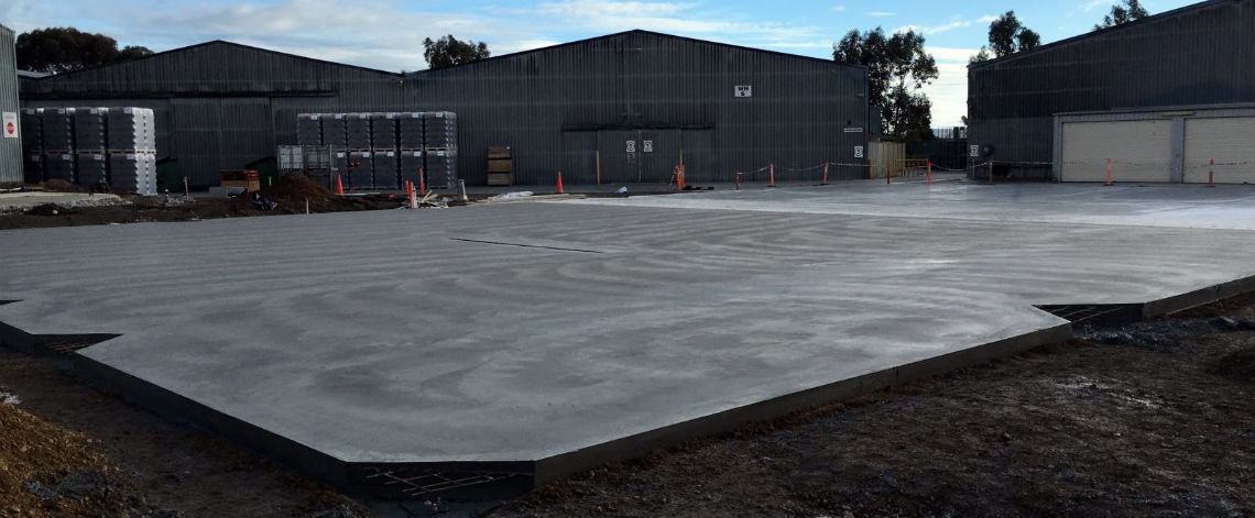 Factory Concrete Slabs
